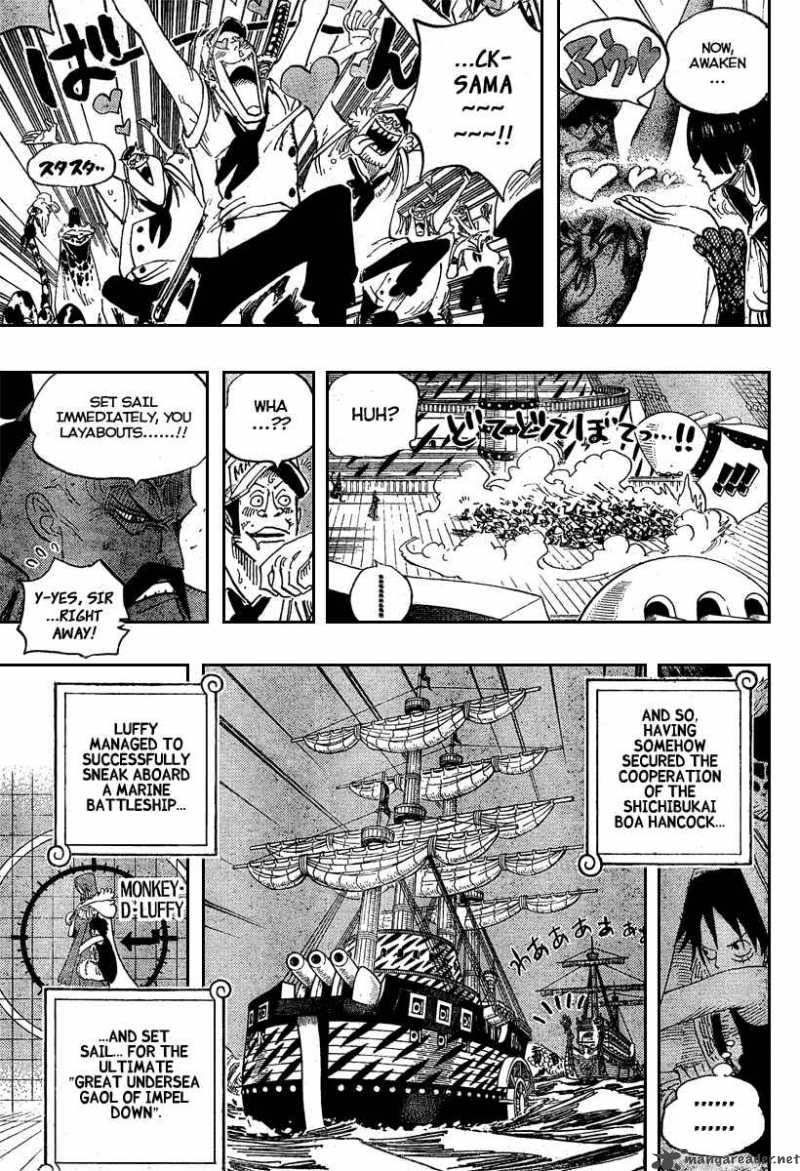 One Piece Manga Chapter 523 page 9 - Hell