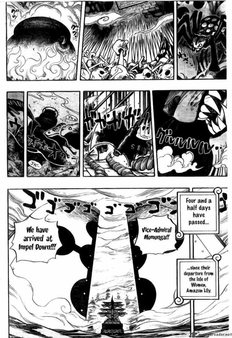 One Piece Manga Chapter 525 page 10 - The Underwater Prison Impel Down