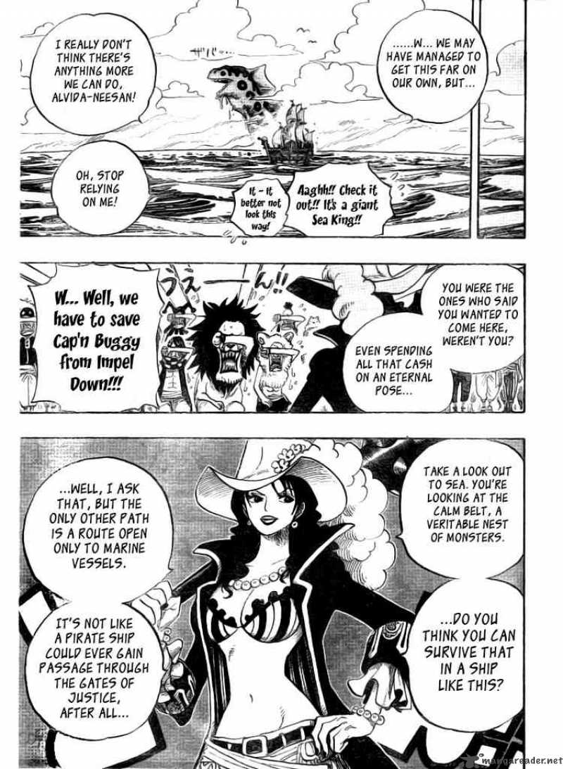 One Piece Manga Chapter 525 page 5 - The Underwater Prison Impel Down