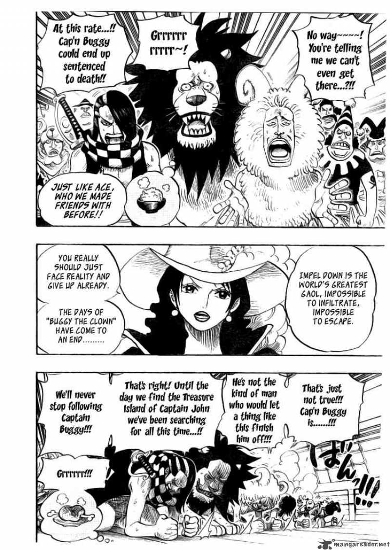 One Piece Manga Chapter 525 page 6 - The Underwater Prison Impel Down