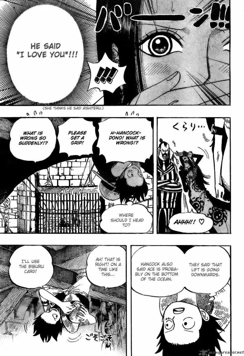 One Piece Manga Chapter 526 page 10 - Adventure in the Great Prison