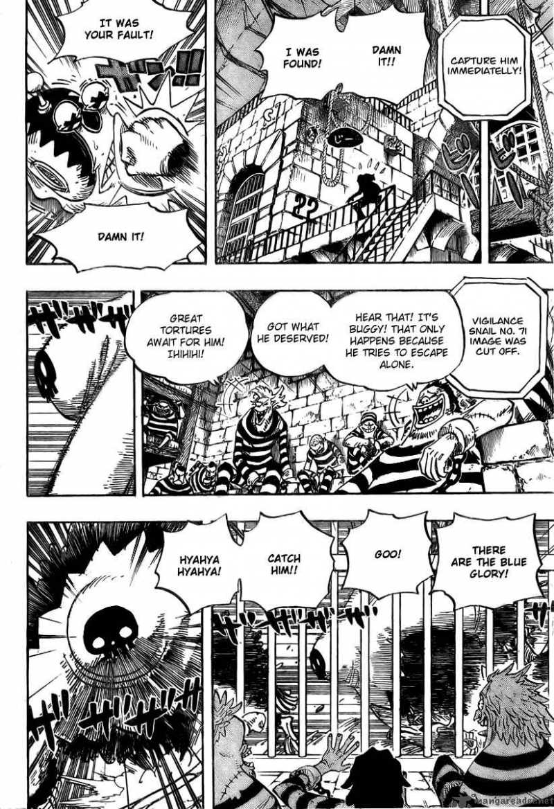 One Piece Manga Chapter 526 page 13 - Adventure in the Great Prison
