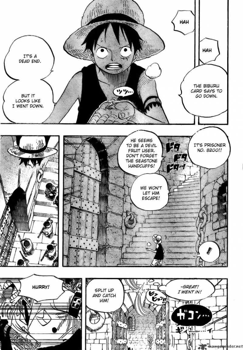 One Piece Manga Chapter 526 page 14 - Adventure in the Great Prison