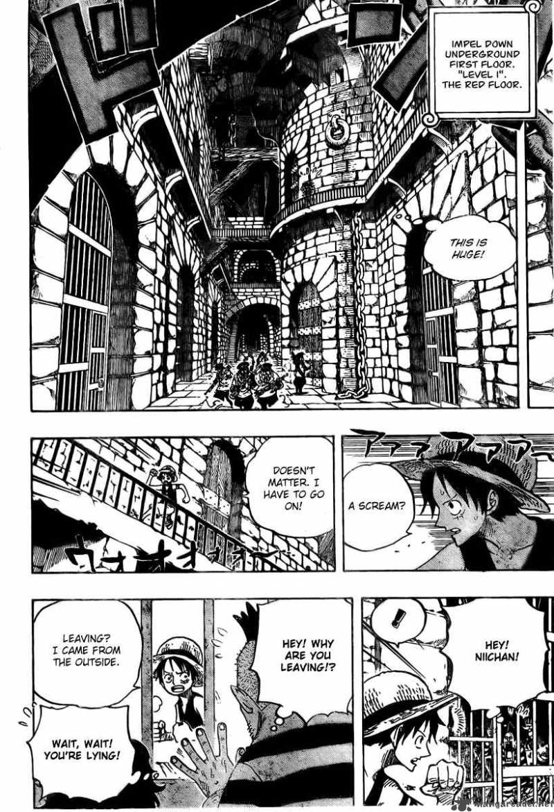 One Piece Manga Chapter 526 page 15 - Adventure in the Great Prison