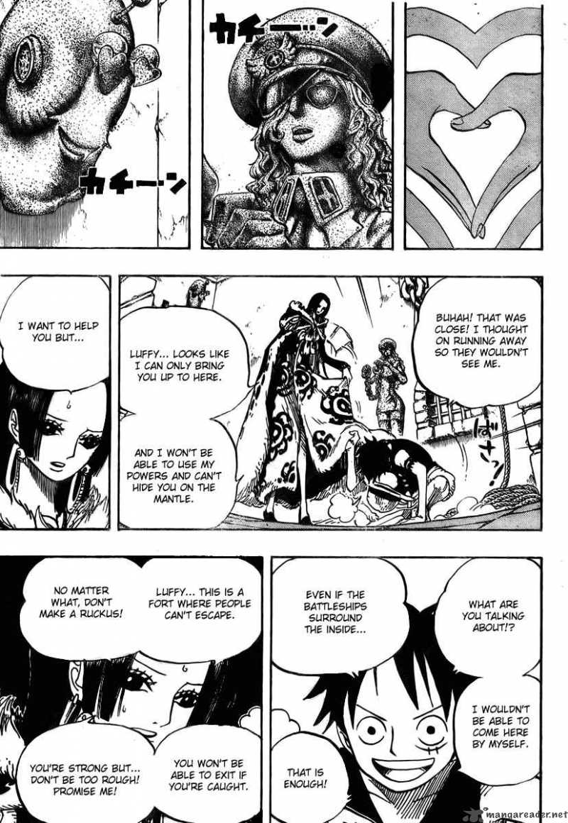 One Piece Manga Chapter 526 page 6 - Adventure in the Great Prison