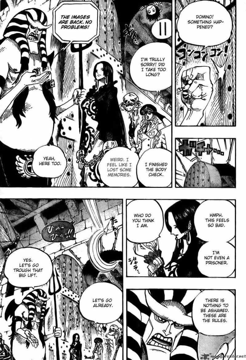 One Piece Manga Chapter 526 page 8 - Adventure in the Great Prison