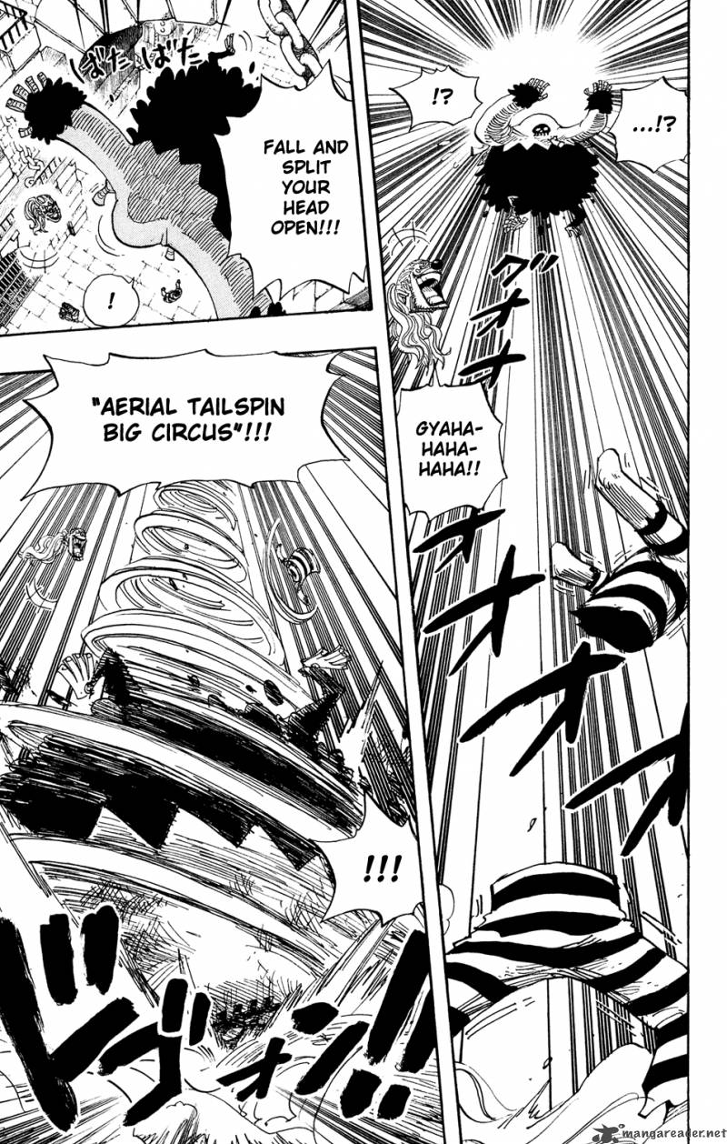 One Piece Manga Chapter 527 page 3 - Level 1 Crimson Hell