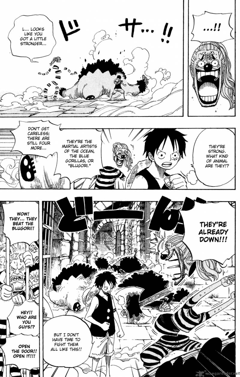 One Piece Manga Chapter 527 page 5 - Level 1 Crimson Hell