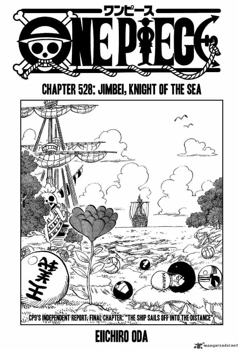 One Piece Manga Chapter 528 page 1 - Jinbe, Knight of the Sea