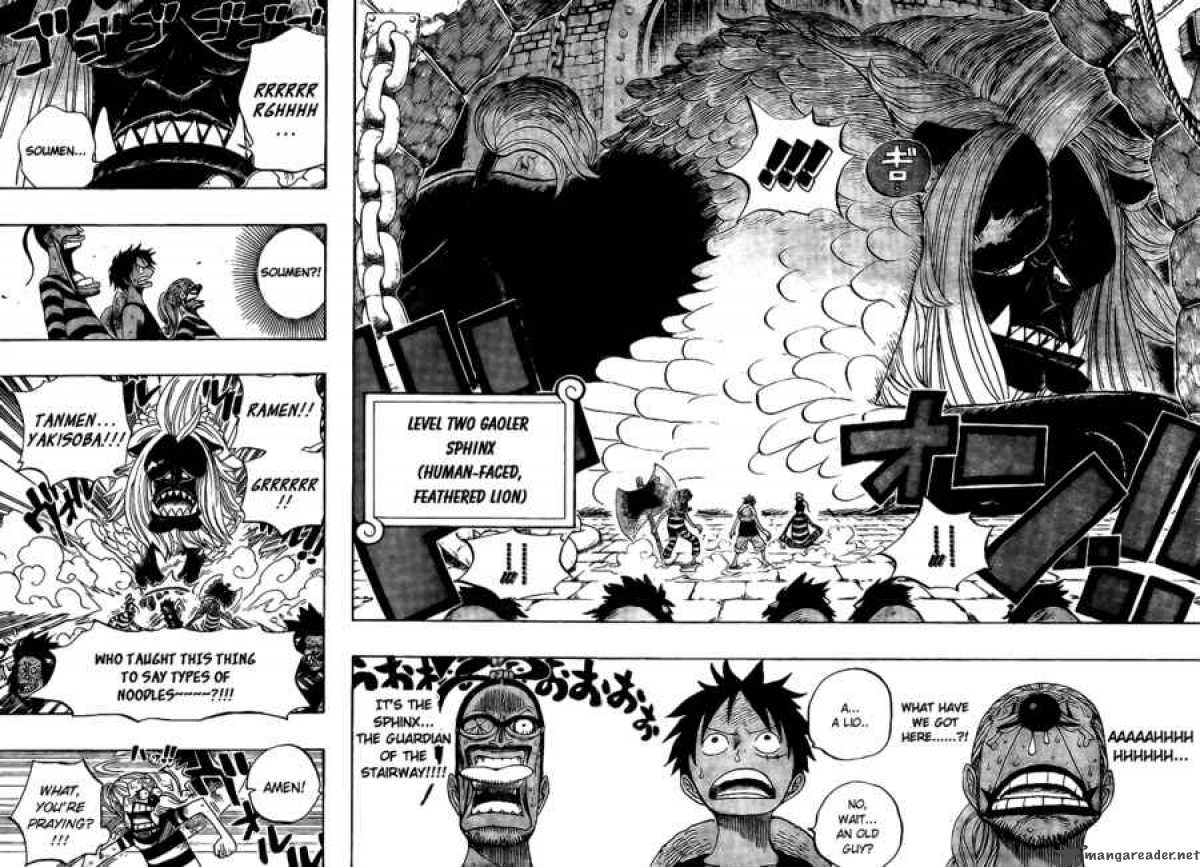 One Piece Manga Chapter 529 page 11 - Level 2 Wild Beast Hell