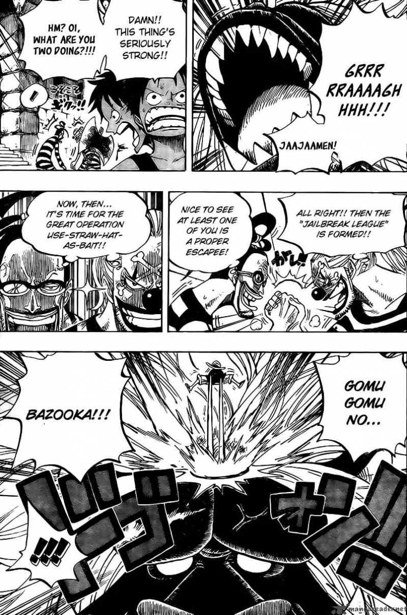 One Piece Manga Chapter 529 page 13 - Level 2 Wild Beast Hell