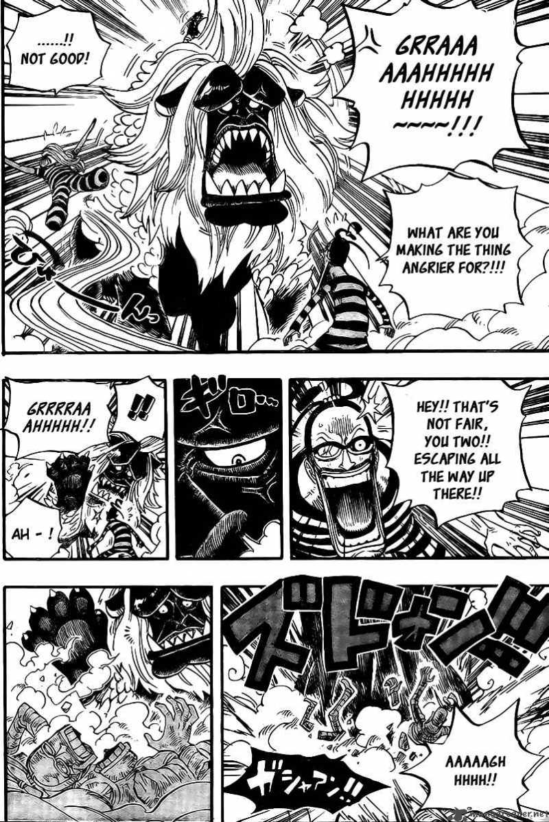 One Piece Manga Chapter 529 page 14 - Level 2 Wild Beast Hell