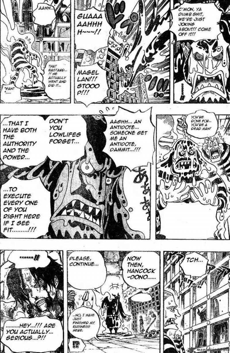 One Piece Manga Chapter 531 page 11 - Level 3 Starvation Hell