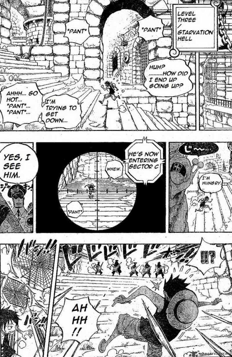 One Piece Manga Chapter 531 page 13 - Level 3 Starvation Hell