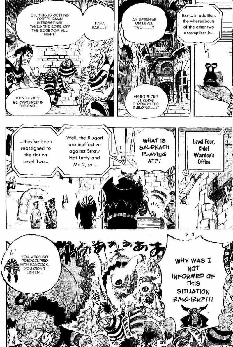 One Piece Manga Chapter 532 page 3 - Jailer Beast Minotaurus