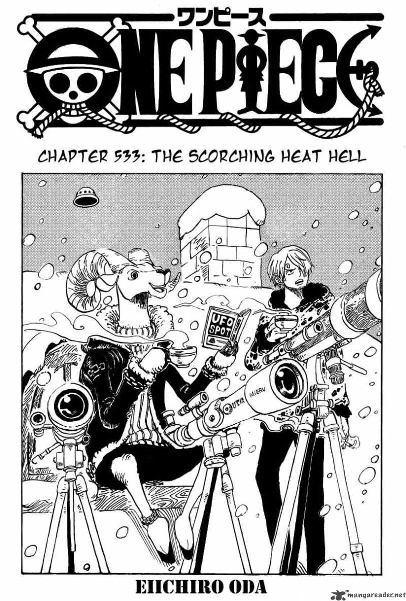 One Piece Manga Chapter 533 page 1 - Level 4 Inferno Hell