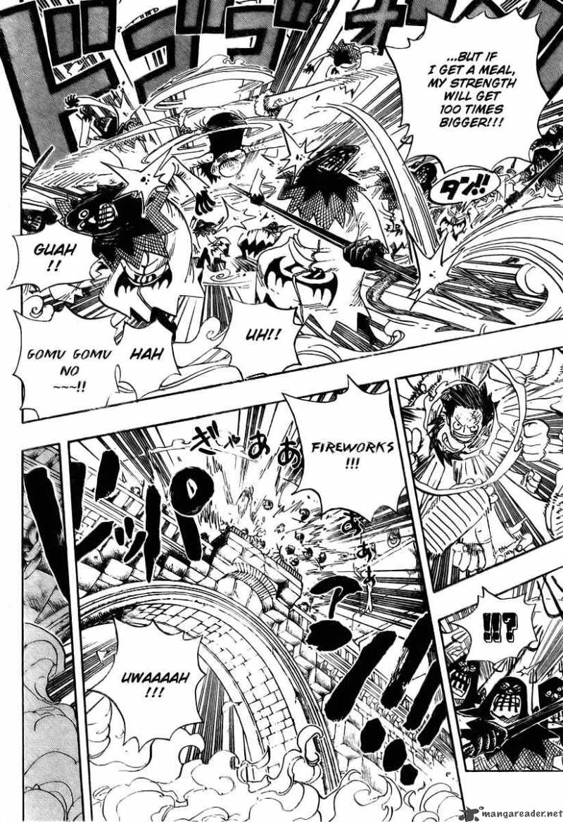 One Piece Manga Chapter 533 page 14 - Level 4 Inferno Hell