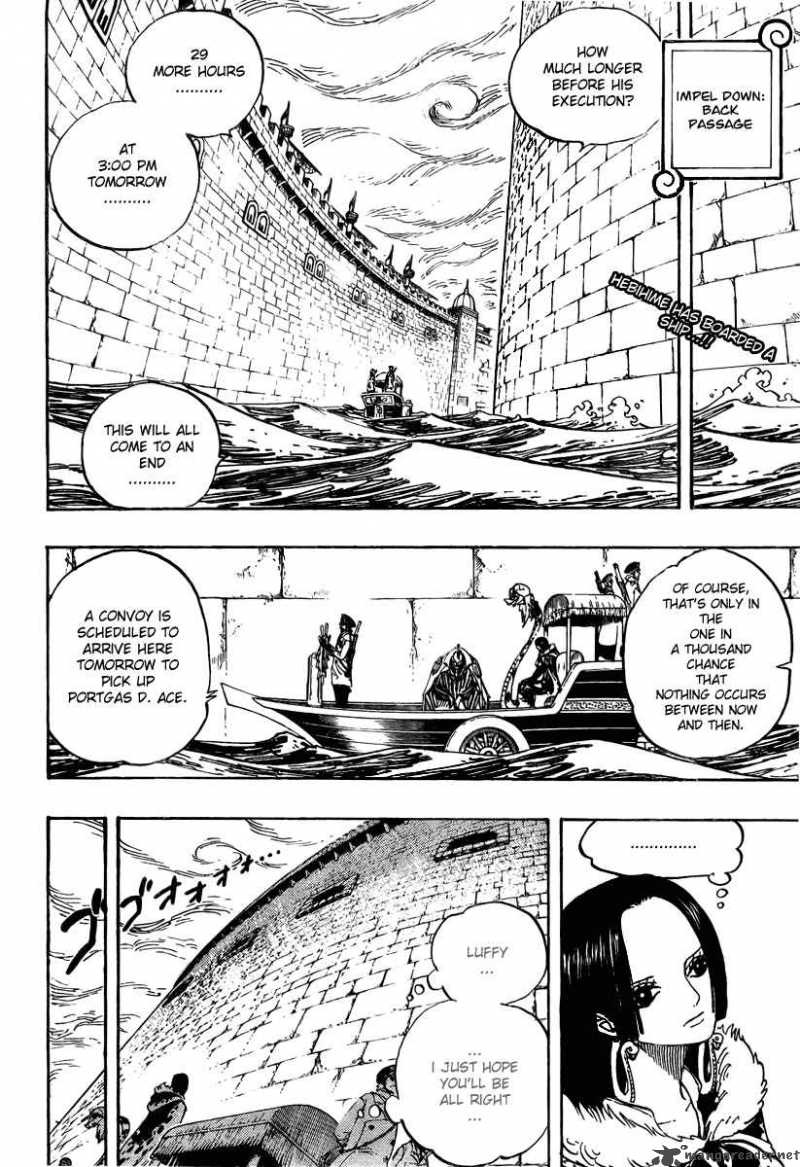 One Piece Manga Chapter 533 page 2 - Level 4 Inferno Hell