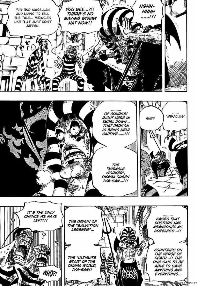 One Piece Manga Chapter 536 page 3 - Level 5 Frozen Hell