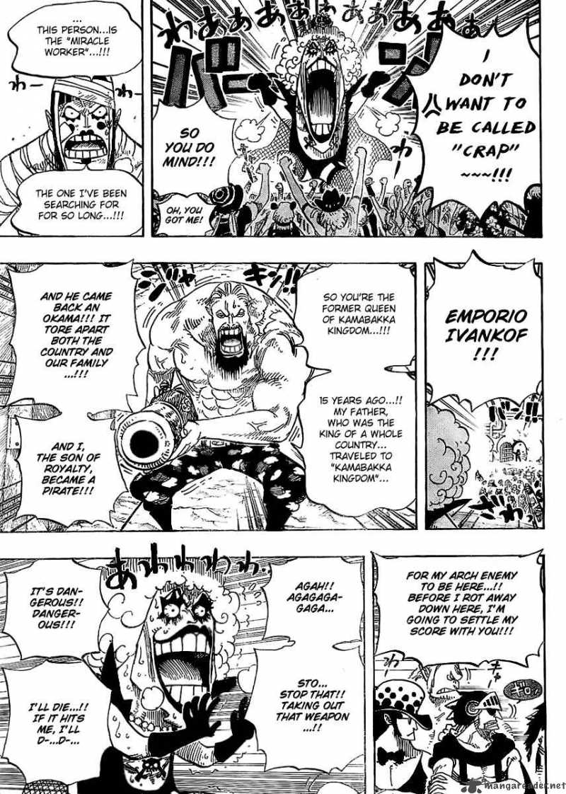 One Piece Manga Chapter 537 page 11 - Okama in Hell