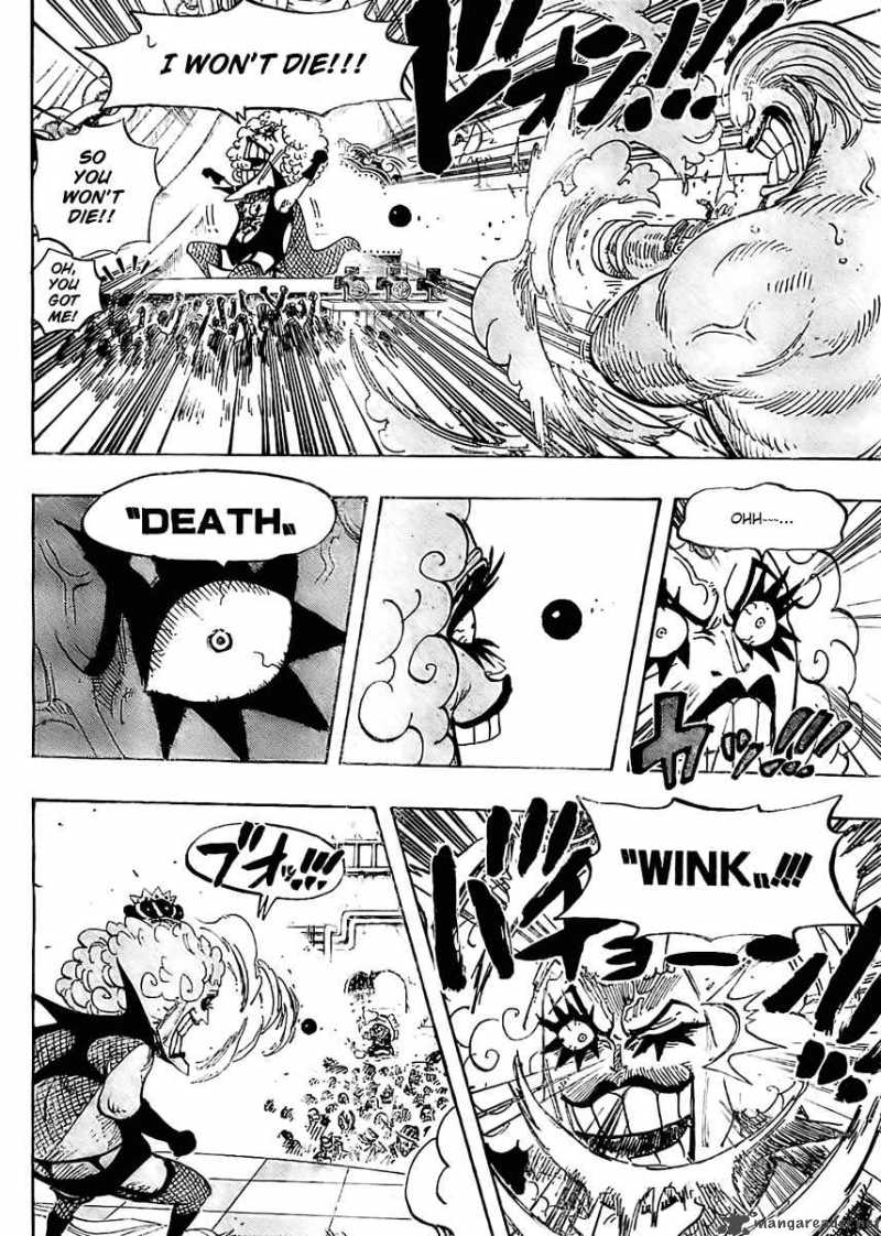 One Piece Manga Chapter 537 page 12 - Okama in Hell