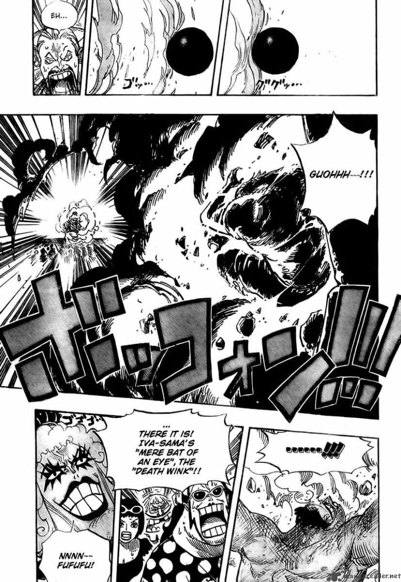 One Piece Manga Chapter 537 page 13 - Okama in Hell