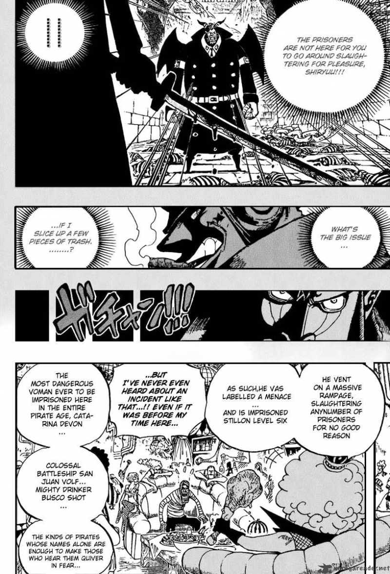 One Piece Manga Chapter 538 page 12 - Level 5.5 Newkama Land