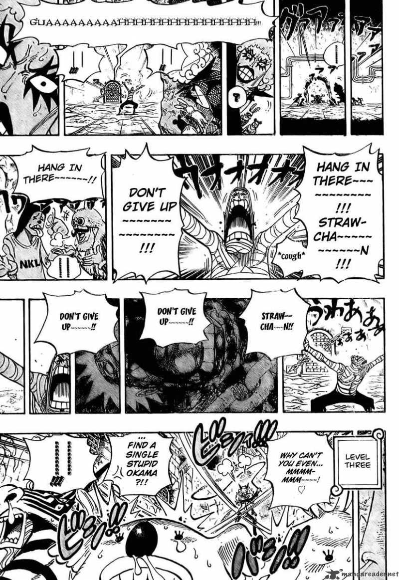 One Piece Manga Chapter 538 page 15 - Level 5.5 Newkama Land