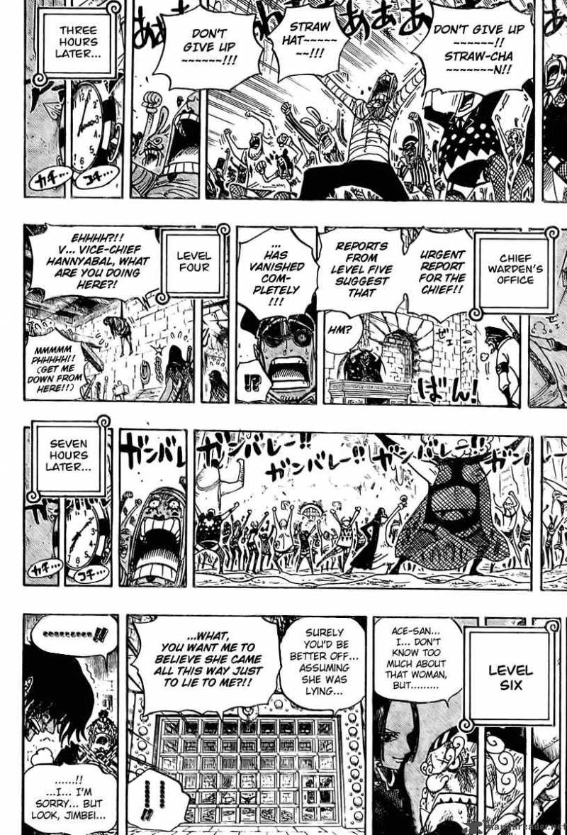 One Piece Manga Chapter 538 page 16 - Level 5.5 Newkama Land