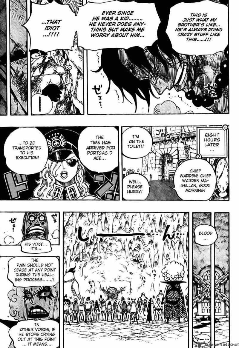 One Piece Manga Chapter 538 page 17 - Level 5.5 Newkama Land