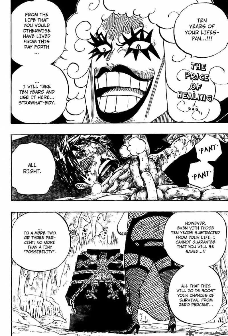 One Piece Manga Chapter 538 page 2 - Level 5.5 Newkama Land