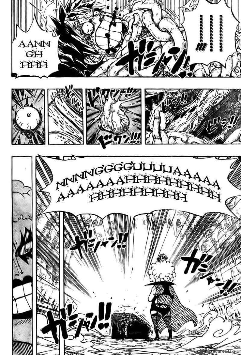 One Piece Manga Chapter 538 page 4 - Level 5.5 Newkama Land