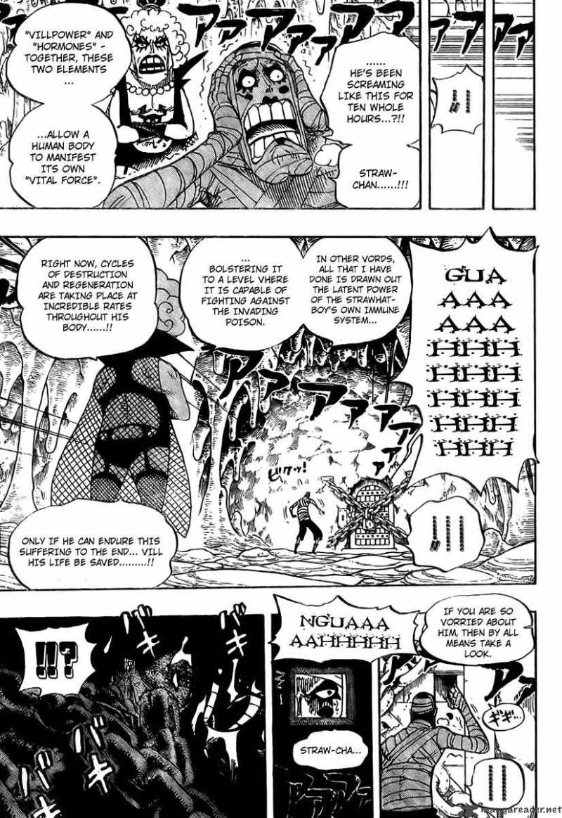 One Piece Manga Chapter 538 page 5 - Level 5.5 Newkama Land