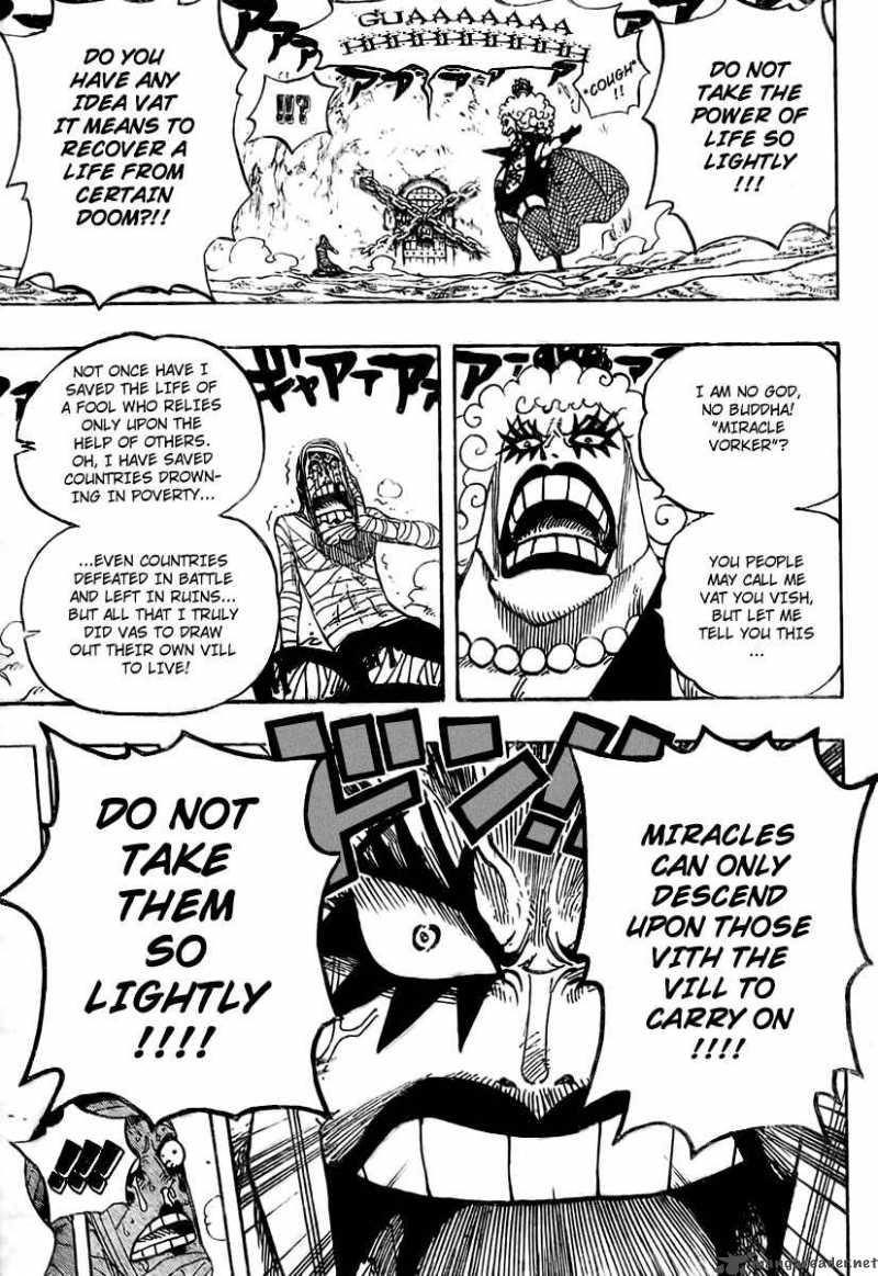 One Piece Manga Chapter 538 page 7 - Level 5.5 Newkama Land