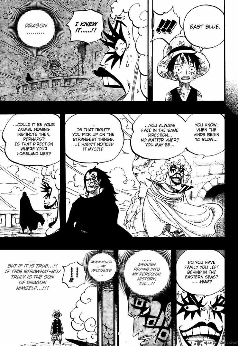 One Piece Manga Chapter 539 page 10 - Emporio Tension Hormone