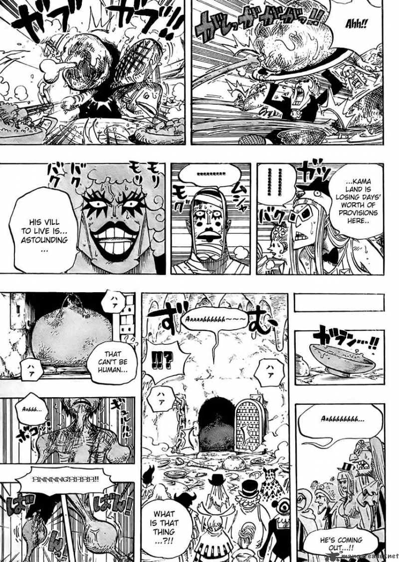 One Piece Manga Chapter 539 page 3 - Emporio Tension Hormone