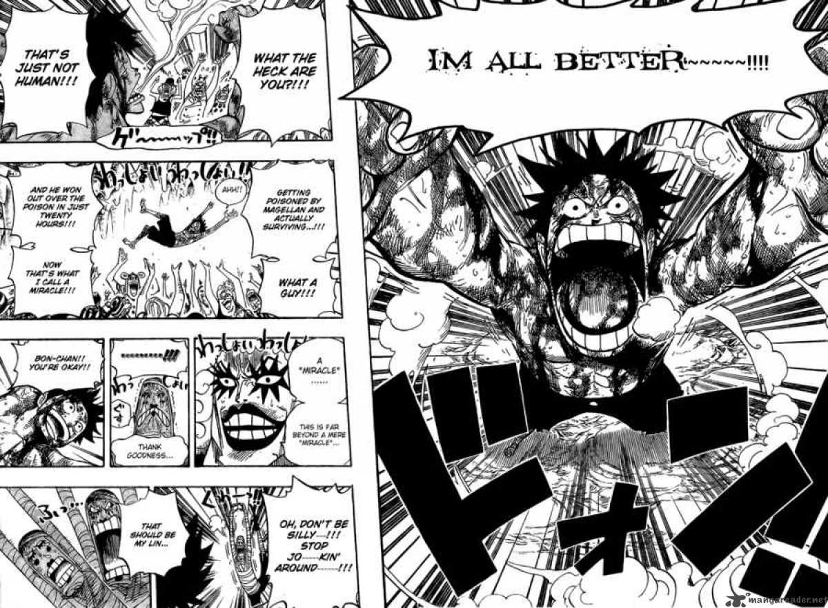 One Piece Manga Chapter 539 page 4 - Emporio Tension Hormone