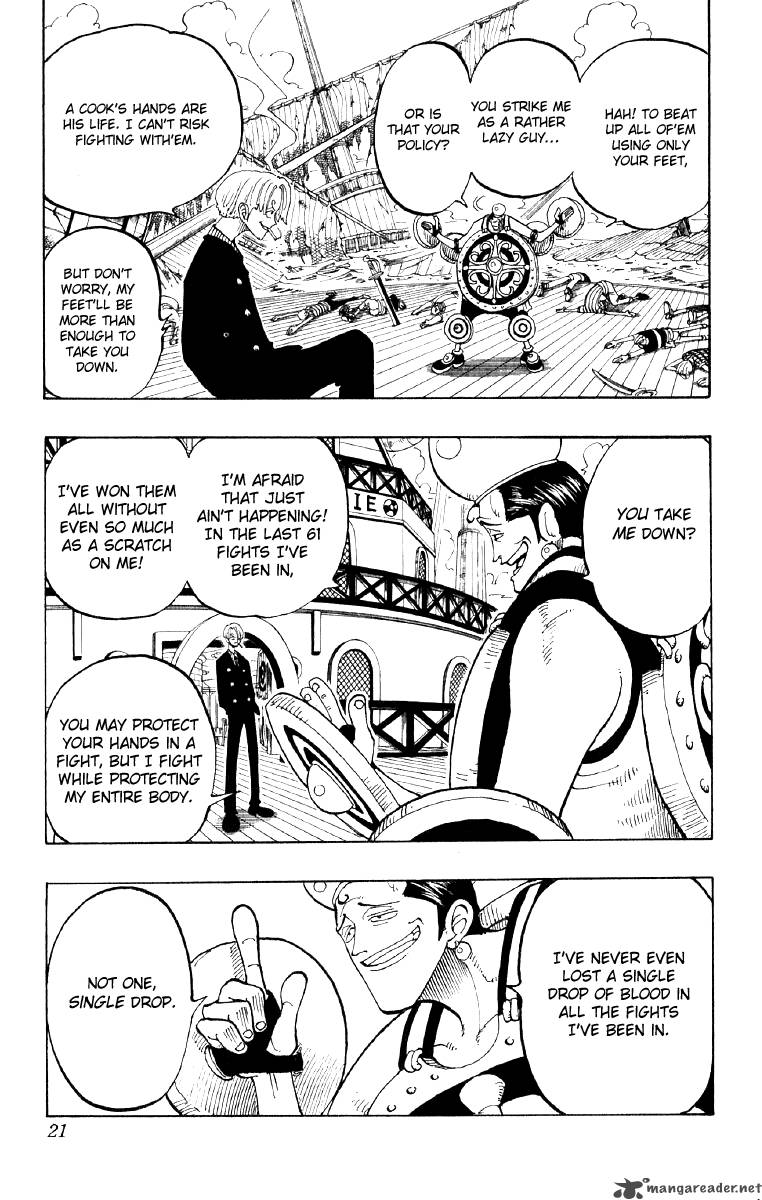 One Piece Manga Chapter 54 page 21 - Pearl-san