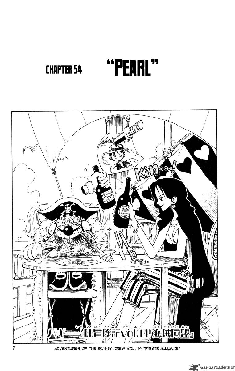 One Piece Manga Chapter 54 page 7 - Pearl-san