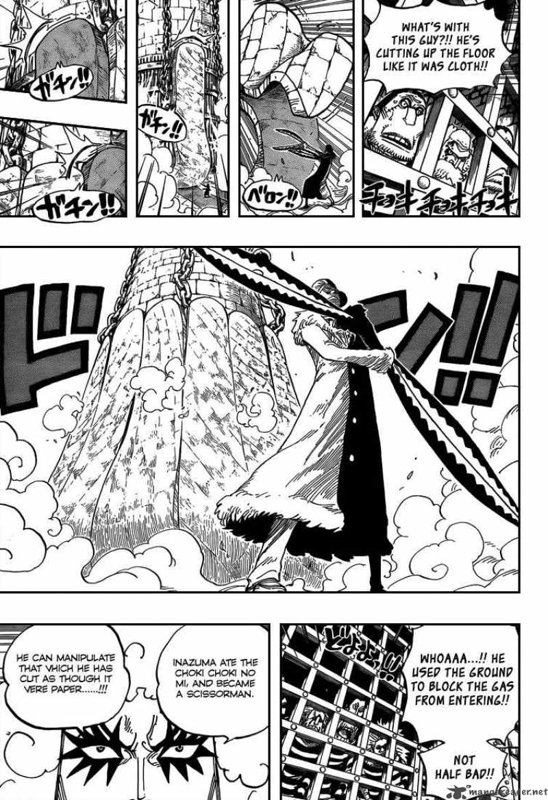 One Piece Manga Chapter 540 page 10 - Level 6 Eternal Hell