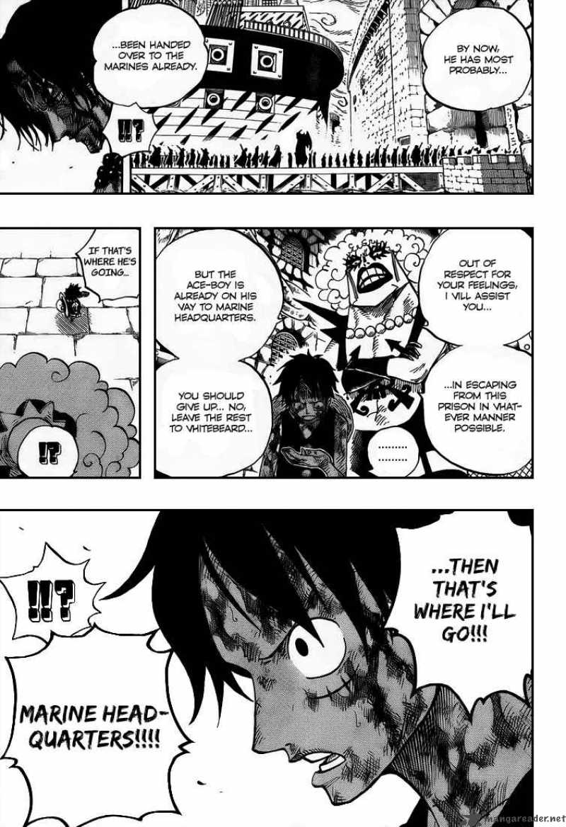 One Piece Manga Chapter 540 page 12 - Level 6 Eternal Hell