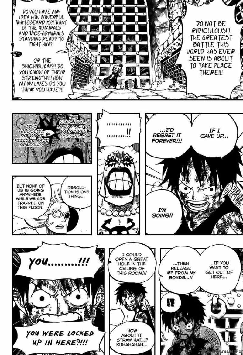 One Piece Manga Chapter 540 page 13 - Level 6 Eternal Hell