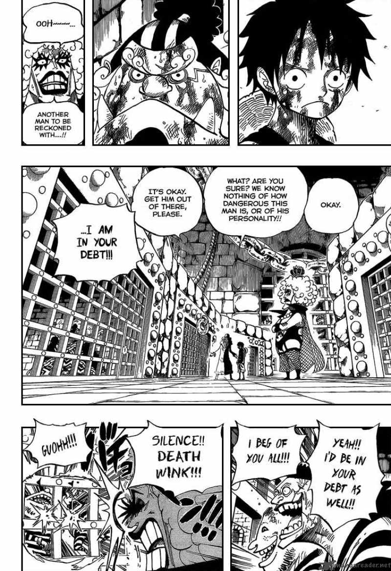 One Piece Manga Chapter 540 page 17 - Level 6 Eternal Hell