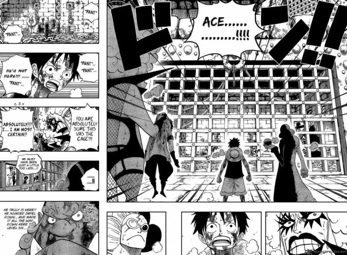 One Piece Manga Chapter 540 page 4 - Level 6 Eternal Hell