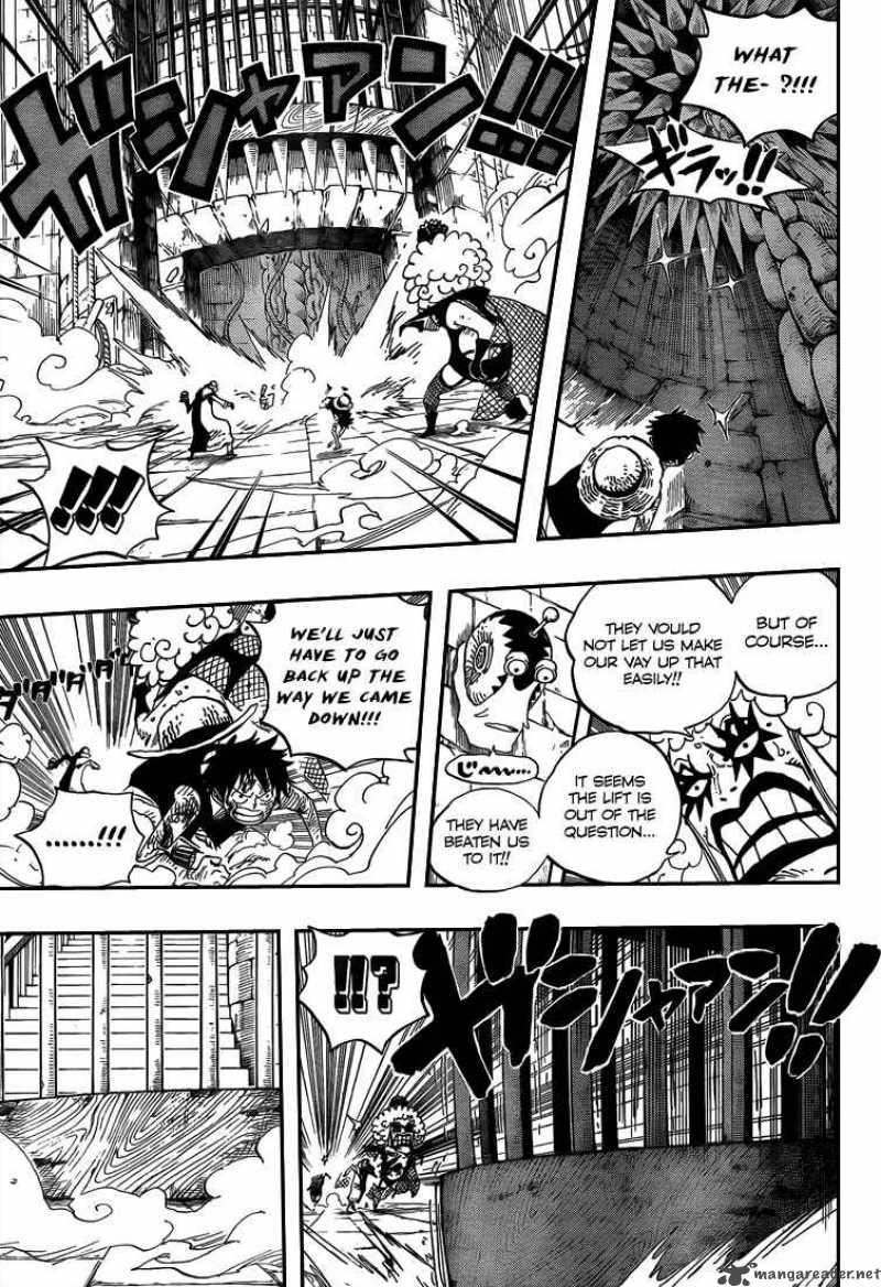 One Piece Manga Chapter 540 page 6 - Level 6 Eternal Hell