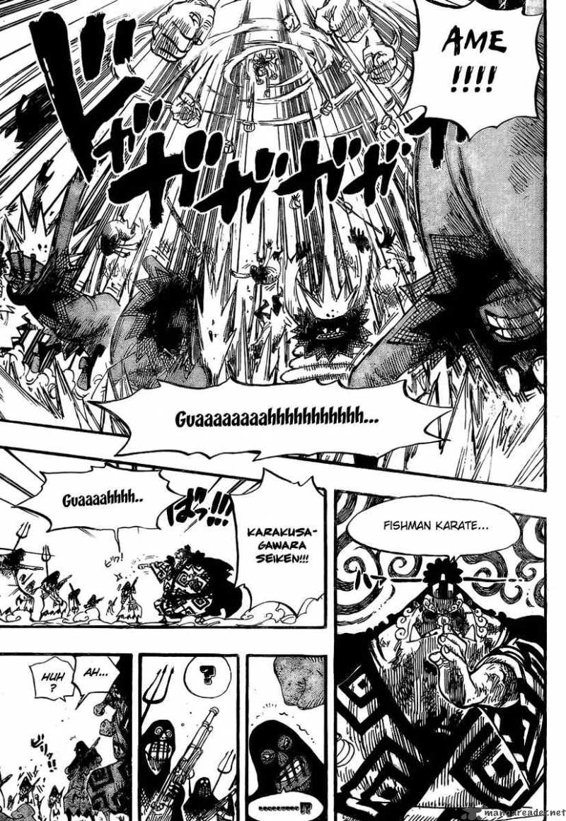 One Piece Manga Chapter 541 page 11 - The Likes of Which It Has Never Seen