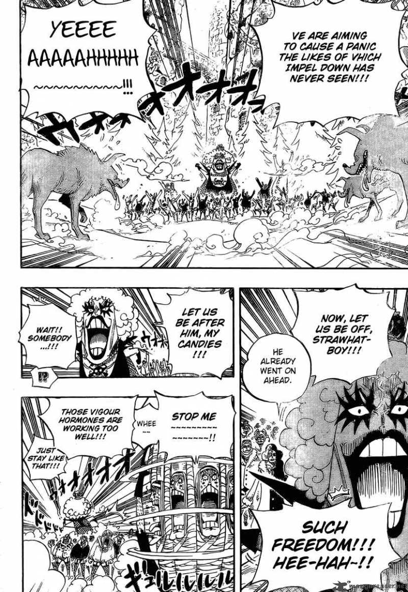 One Piece Manga Chapter 541 page 6 - The Likes of Which It Has Never Seen