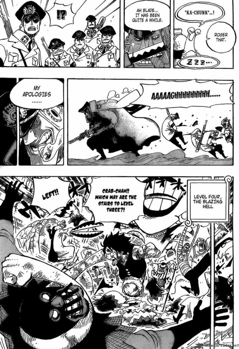 One Piece Manga Chapter 542 page 10 - Another Incident to Be Told