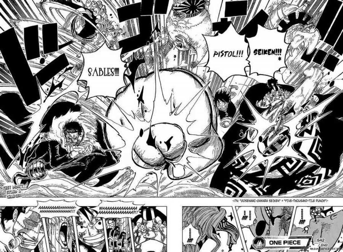 One Piece Manga Chapter 542 page 16 - Another Incident to Be Told