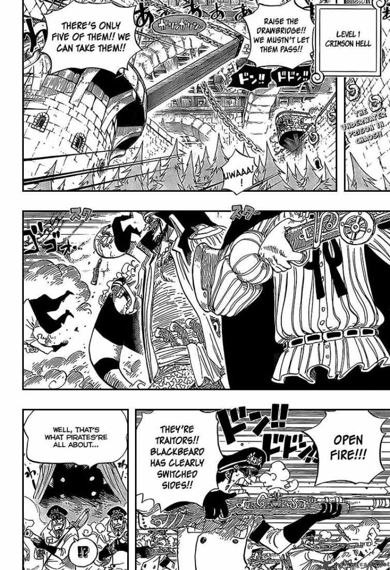 One Piece Manga Chapter 543 page 2 - Straw Hat and Blackbeard